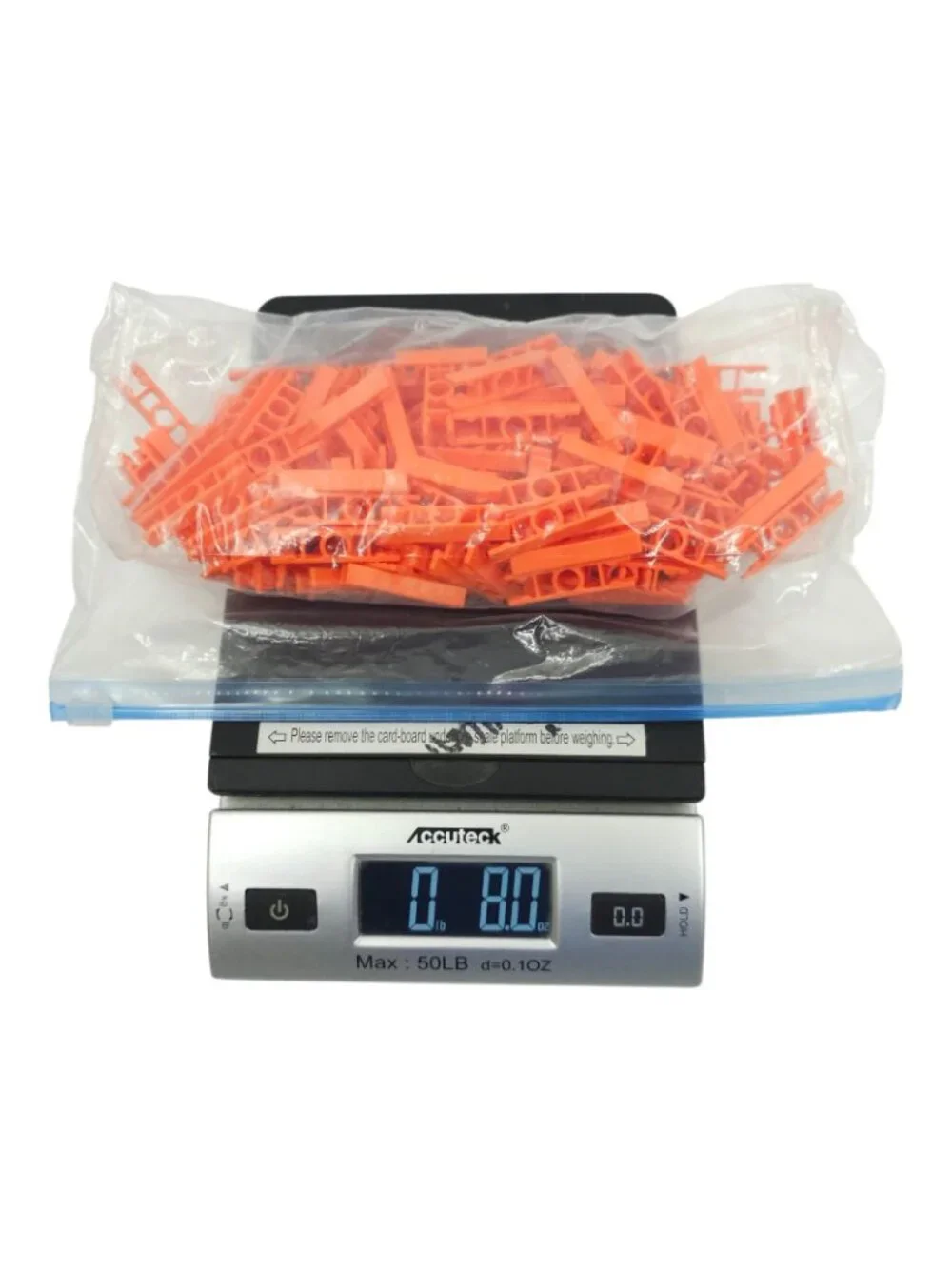 K'NEX Orange 2-way Straight / Ladder Connector OEM 150 Piece Lot Classic Size